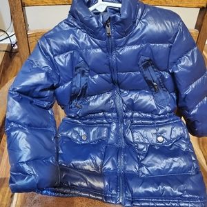 Polo puffy coat Navy blue